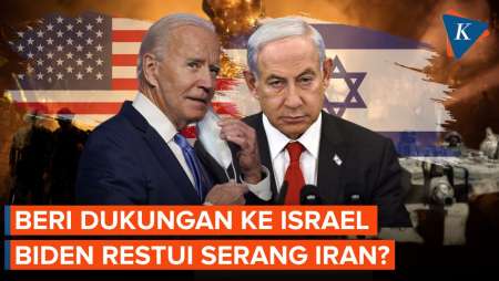 Janji Dukung Penuh Israel, Apakah Biden Restui Serangan ke Iran?