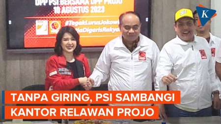 Rombongan PSI Sambangi Kantor DPP Projo, Bahas Apa?