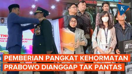 Pemberian Pangkat Bintang 4 Prabowo Digugat ke PTUN