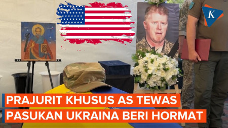 Eks Pasukan Khusus AS Tewas di Bakhmut, Pasukan Ukraina Beri Hormat