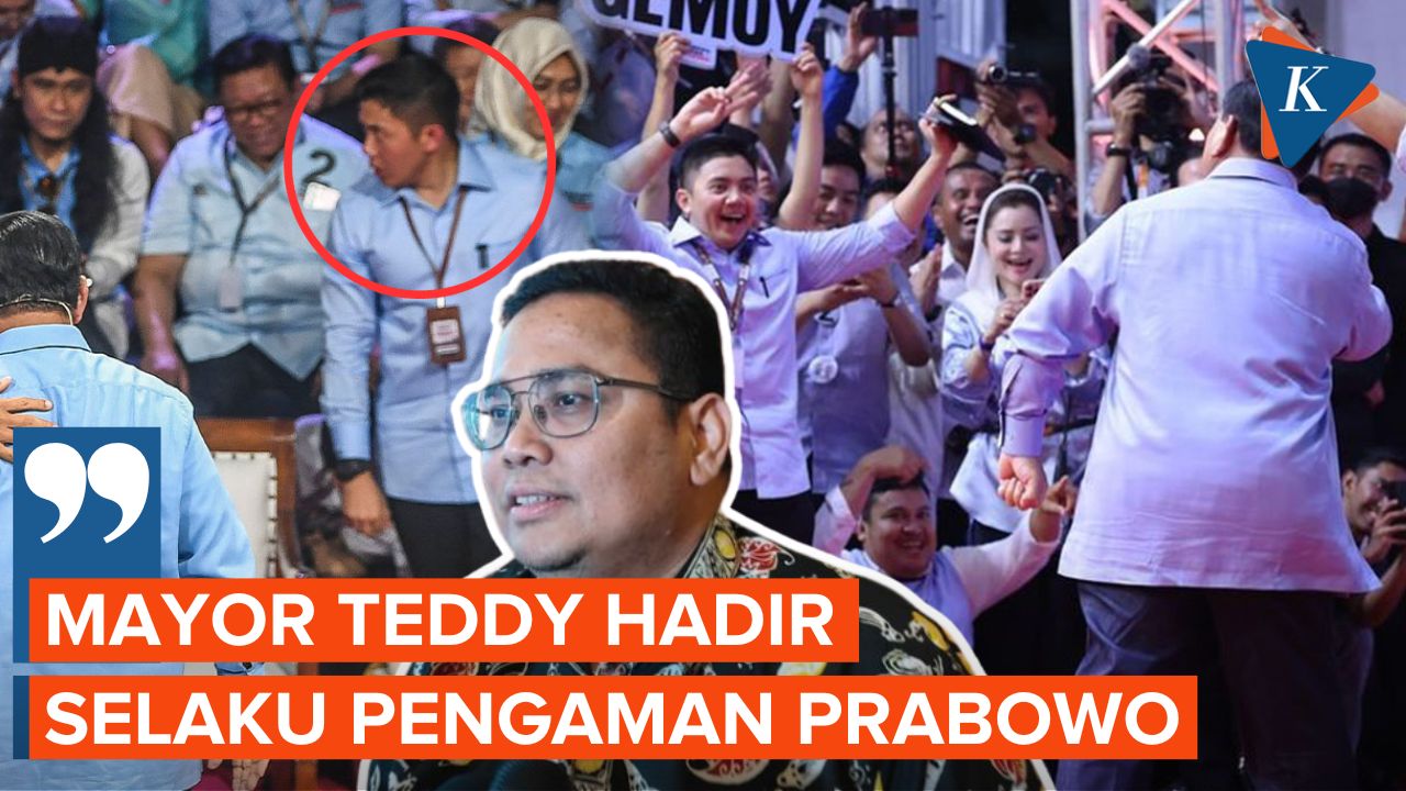 Video: Mayor Teddy Dampingi Prabowo Dengan Baju Mirip TKN, Ini Kata Bawaslu