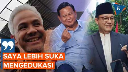 Kata Ganjar soal Beda Gaya Kampanyenya dengan Prabowo dan Anies