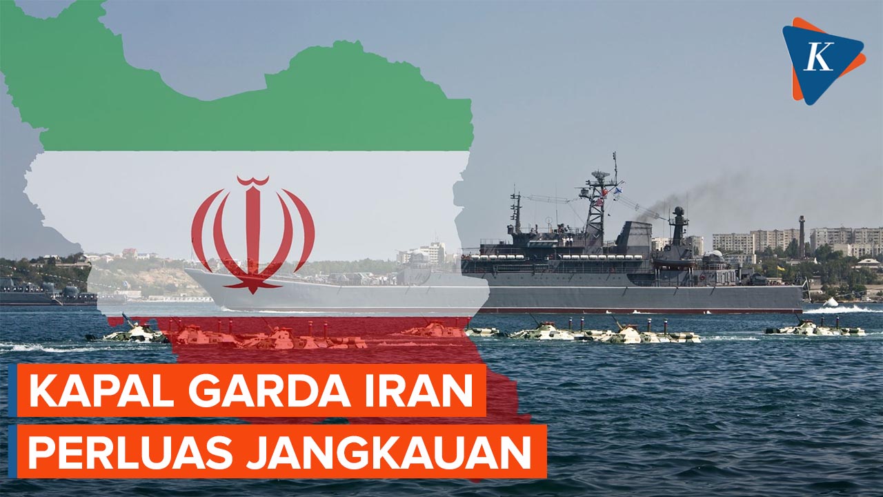 Kapal Garda Iran Perluas Jangkauan