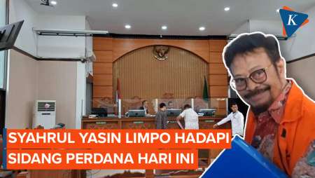 Syahrul Yasin Limpo Jalani Sidang Perdana Gratifikasi Rp 44,5 Miliar