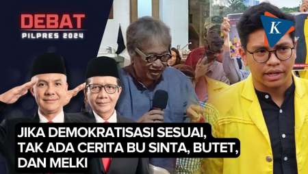 [FULL] Ganjar Kritisi Demokratisasi di Era Jokowi, Singgung Kasus Bu Sinta, Butet, dan Melki