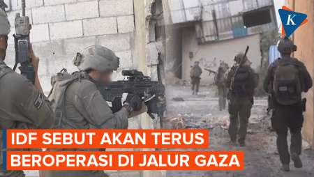 IDF Kembali Beraksi di Jalur Gaza, Pengungsi Palestina Melarikan Diri