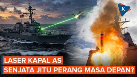 AS Kebut Senjata Laser Kapal, Siap Hadapi Serbuan Drone Dan Rudal