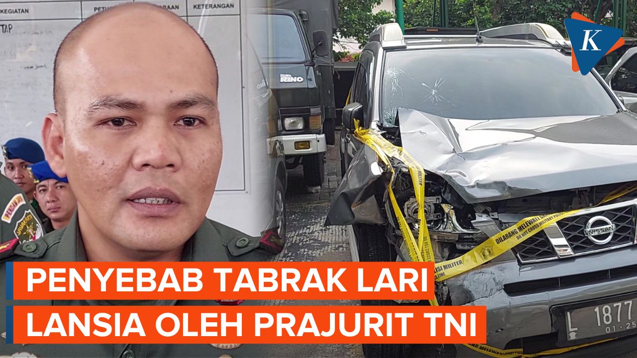 TNI AD Ungkap Alasan Prajurit yang Tabrak Lari Lansia di…