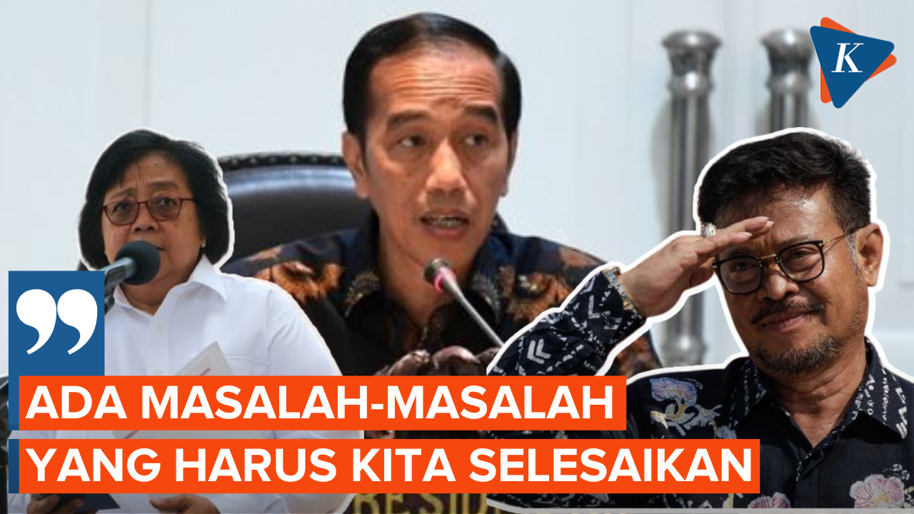 Tak Berkaitan dengan Reshuffle, Jokowi Beberkan Penyebab Dua Menteri Nasdem Absen Ratas