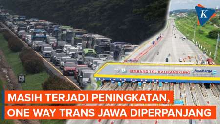 Sehari Dilewati 135.000 Kendaraan, Sampai Kapan One Way Trans Jawa Berlaku?