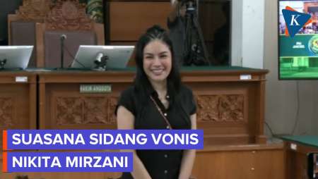 Suasana Sidang Putusan Nikita Mirzani Terkait Dugaan Pemerasan Dan TPPU