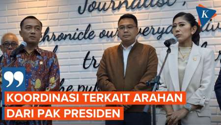 Meutya Hafid dan Mensesneg Prasetyo Hadi Bertemu untuk Bahas Arahan Prabowo, soal Apa?