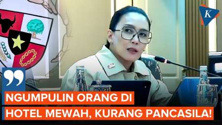 DPR Kritik Kegiatan Pancasila BPIP Di Hotel Mewah, Rieke: Bukan Itu Ukuran Pancasila!