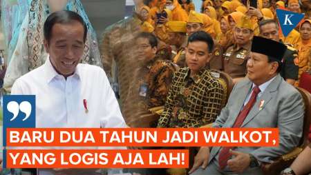 5 Bulan Lalu Jokowi Bilang Isu Duet Prabowo-Gibran Tak Logis