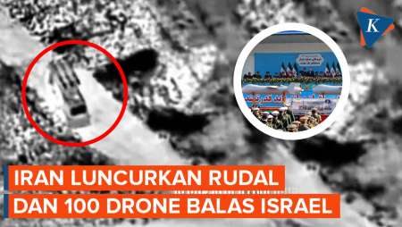 Detik-detik Rudal dan Truk Senjata Iran Hancur Dibombardir Jet Tempur Israel