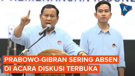 Alasan Prabowo-Gibran Absen di Beberapa Acara Diskusi Terbuka