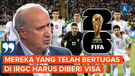 Iran Ajukan Syarat Tampil Di Piala Dunia 2026, Anggota IRGC Harus Dapat Visa