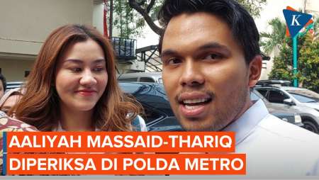 Kasus Pencemaran Nama Baik, Aaliyah Massaid dan Thariq Halilintar Datangi Polda Metro