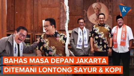 Anies Ngopi Bareng Pramono-Rano Karno, Ada Sinyal Dukung?