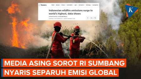 Media Asing Sorot Karhutla Indonesia, Disebut Sumbang Nyaris Separuh Emisi Dunia!