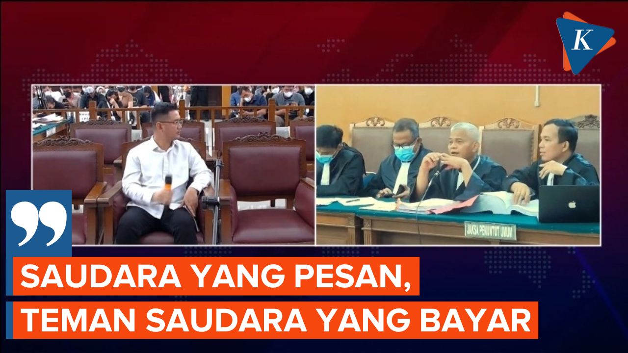 Irfan Widyanto Dicecar Jaksa soal Pembayaran Teknisi CCTV