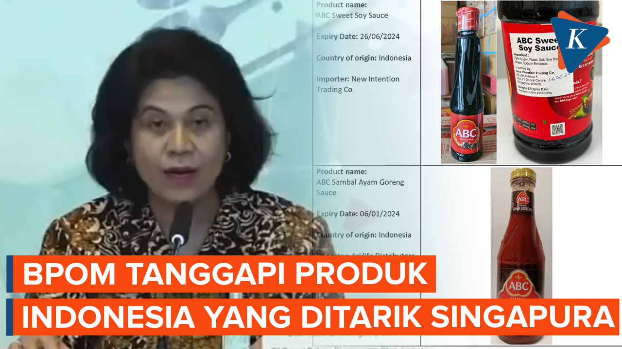 BPOM Tanggapi Saus dan Kecap Asal Indonesia yang Dilarang di Singapura