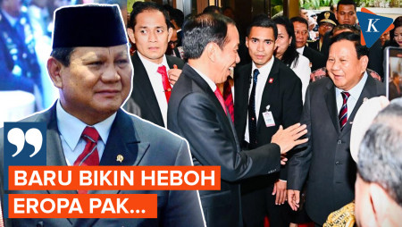 Momen Jokowi dan Prabowo Bercengkrama di Malaysia