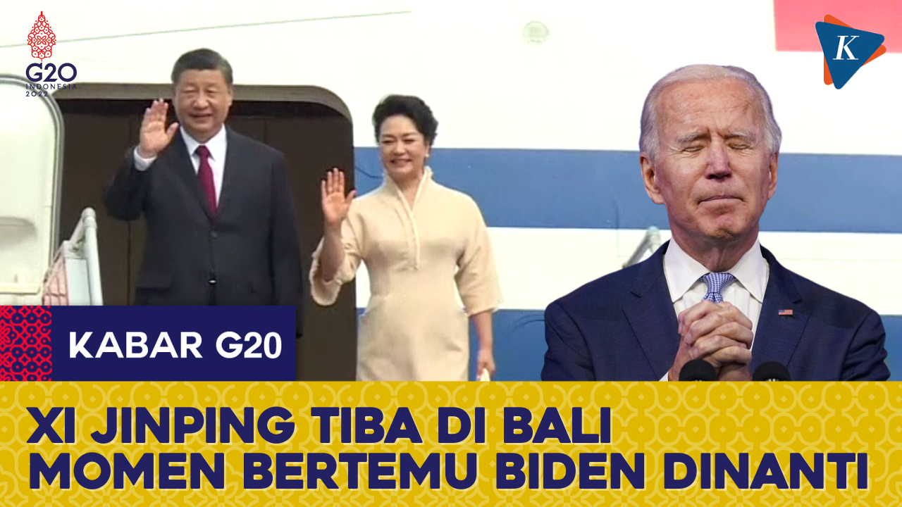 Presiden China Xi Jinping Tiba di Bali, Pertemuan dengan Biden Paling Dinanti