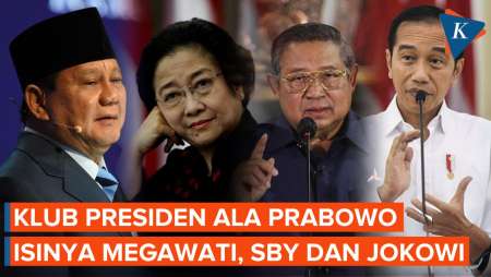 Presidential Club Ala Prabowo Subianto, Bareng Megawati, SBY, dan Jokowi
