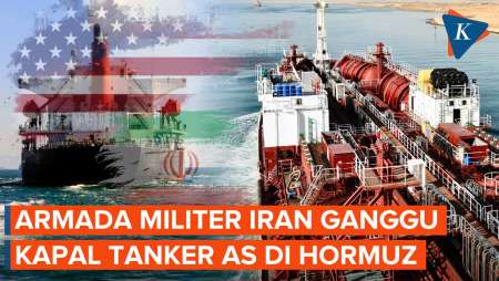 Selat Hormuz Memanas, Armada Bersenjata Iran Ganggu Kapal Tanker Minyak AS