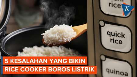 5 Kesalahan Sepele Yang Bikin Rice Cooker Boros Listrik, Sudah Tahu?