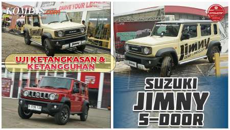 SUZUKI JIMNY 5 PINTU | Uji Ketangkasan dan Ketangguhan