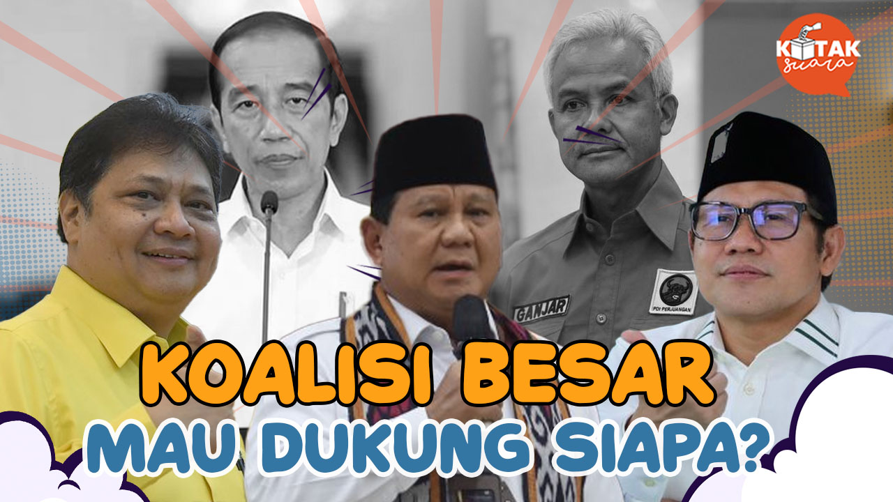 Coret Nama Ganjar, Koalisi Besar Mau Dukung Siapa?