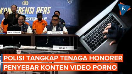 Polisi Tangkap Pegawai Honorer Desa yang Produksi Puluhan Situs Pornografi