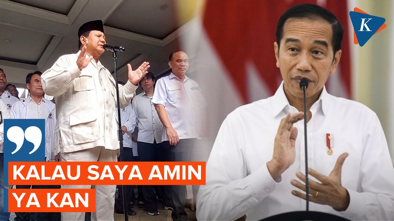 Respons Prabowo Usai Dukungan Jokowi di Pilpres 2024