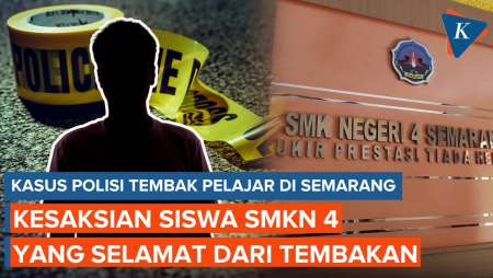 Kesaksian Siswa SMKN 4 Semarang Korban Penembakan Polisi yang Selamat