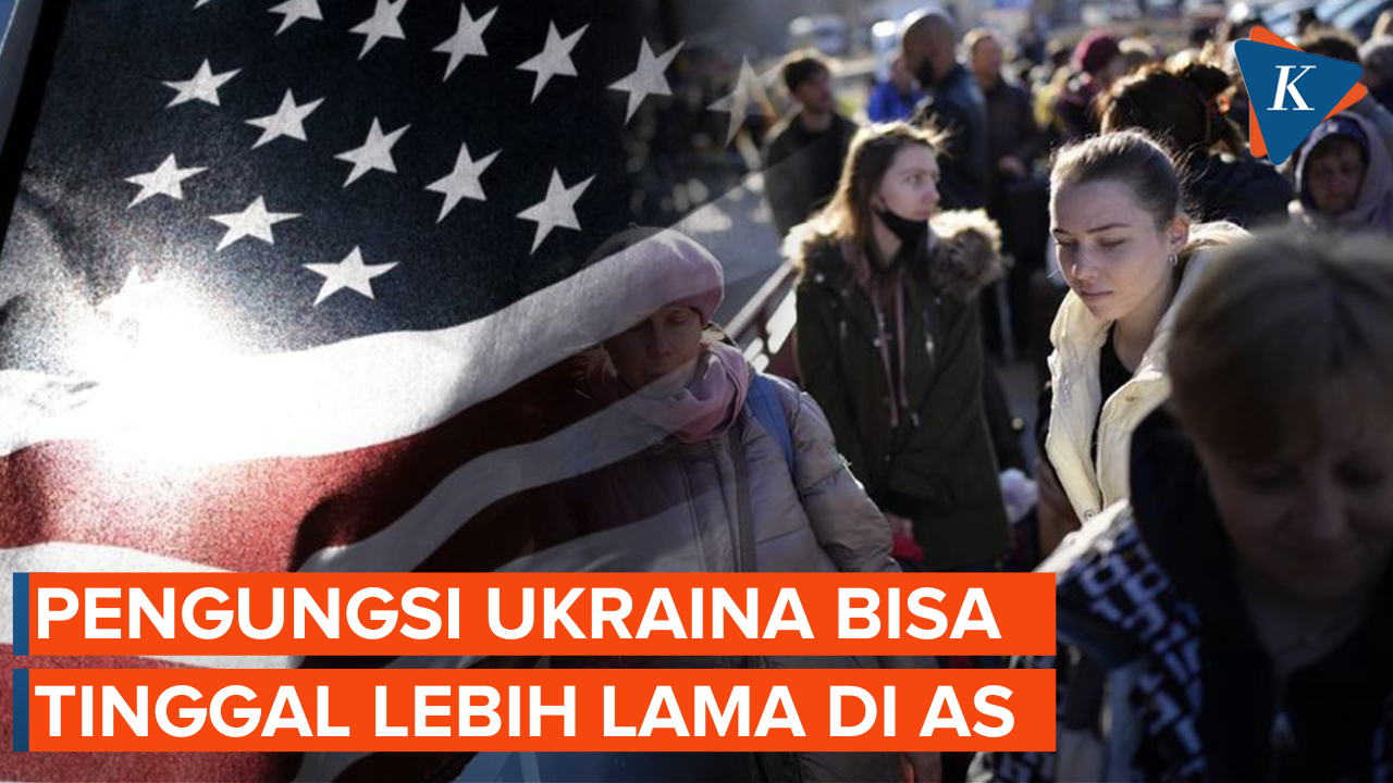 Amerika Serikat Izinkan Pengungsi Ukraina Tinggal Lebih Lama