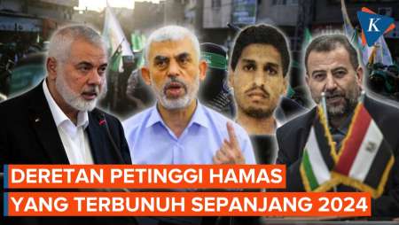 Kematian Yahya Sinwar Perpanjang Daftar Petinggi Hamas Tewas di 2024