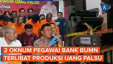 2 Pegawai Bank Jadi Tersangka Pabrik Uang Palsu di UIN Alauddin Makassar