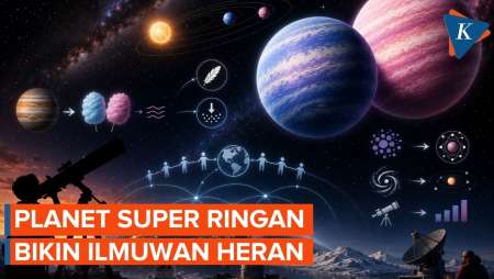 Ilmuwan Bingung, Dua Planet Ini Lebih Ringan Dari Gulali