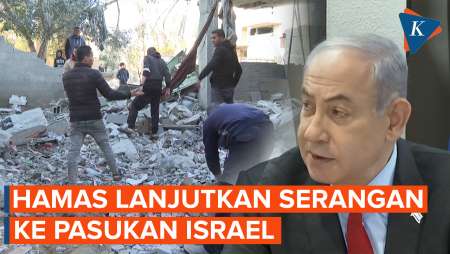 Hamas Terus Gempur Israel di Kota-kota Utama Gaza