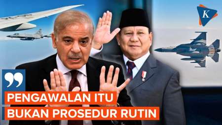 Bukan Protokol Rutin, Ini Alasan Pakistan Kawal Prabowo Dengan 6 Jet Tempur