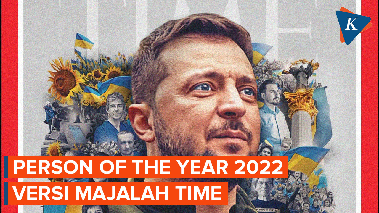 Volodymyr Zelensky Dinobatkan Sebagai Person of The Year 2022 Versi Time