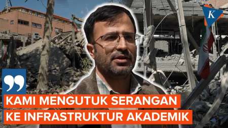 Gedung ICT Universitas Teknologi Sharif Teheran Hancur Dihantam Serangan AS-Israel