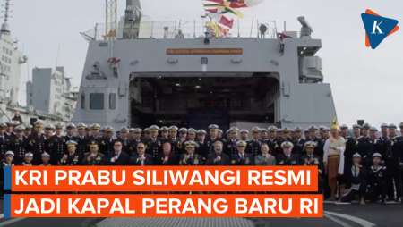 Resmi! KRI Prabu Siliwangi-321 Jadi Kapal Perang Terbaru Indonesia