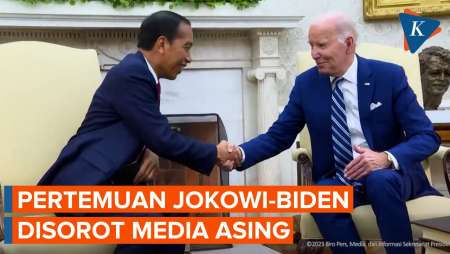 Perbincangan Jokowi dengan Biden Disorot Media Asing, Apa Kata Mereka?