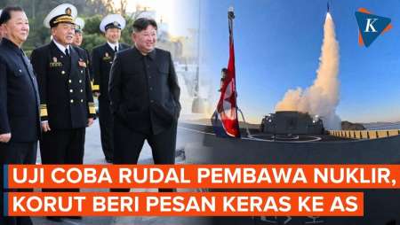 Belajar Dari Perang Iran, Korut Tembakkan Rudal Pembawa Nuklir