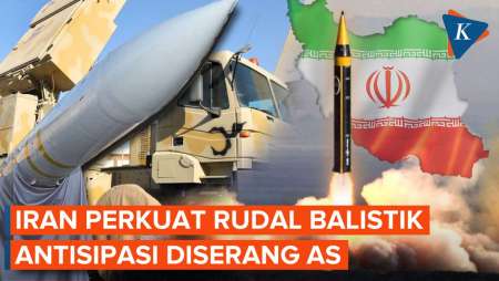 Iran Perkuat Rudal Balistik, Siap-siap Jika AS Menyerang!