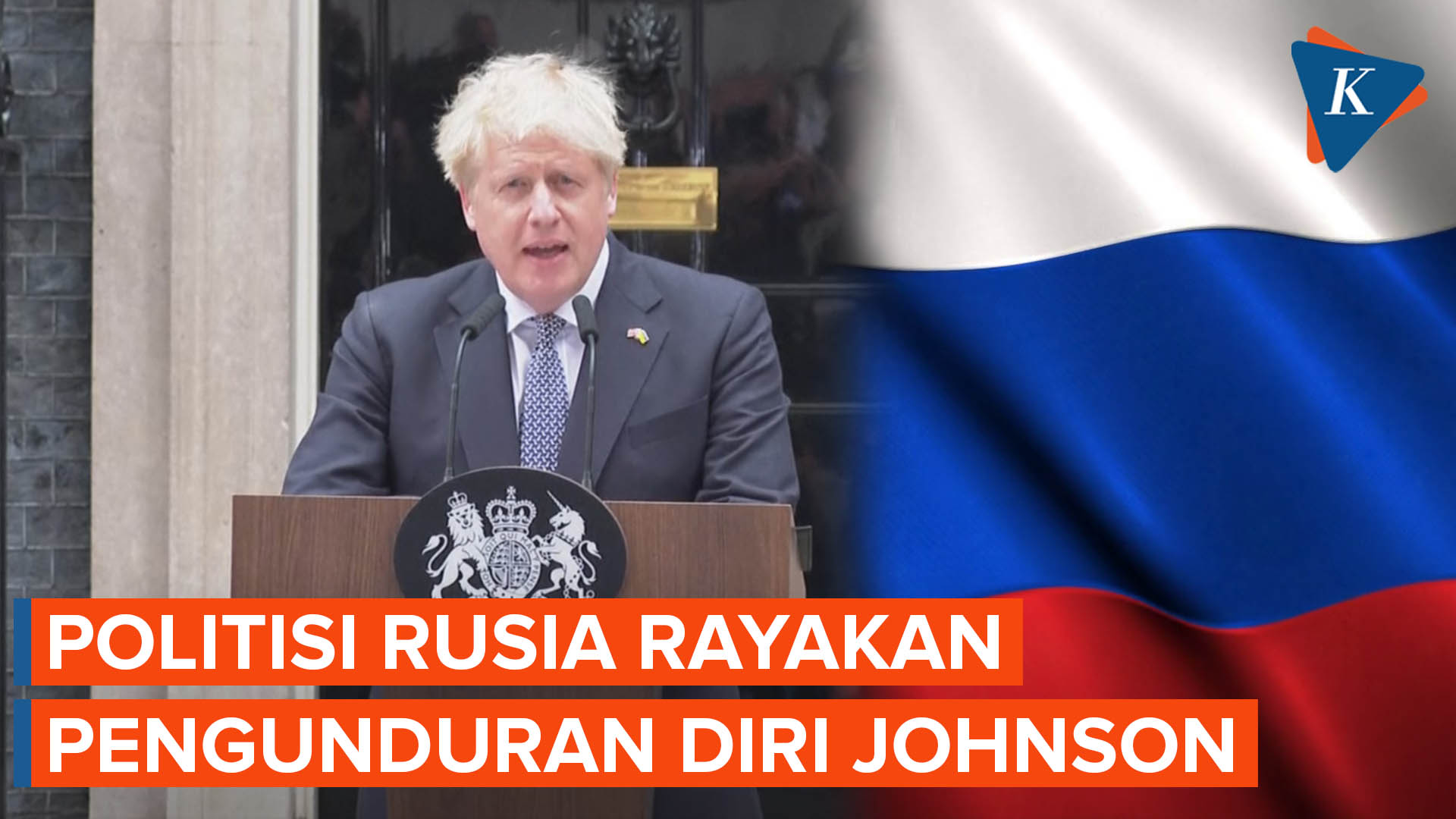PM Inggris Mundur, Rusia Rayakan Kejatuhan Boris Johnson