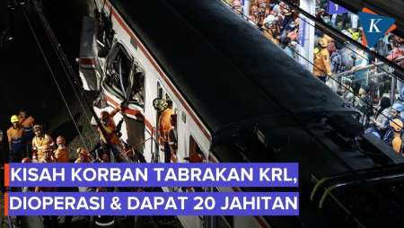 Ayah Korban Kecelakaan KRL: Anak Saya Lagi Tidur, Tiba-tiba Kereta Tubrukan